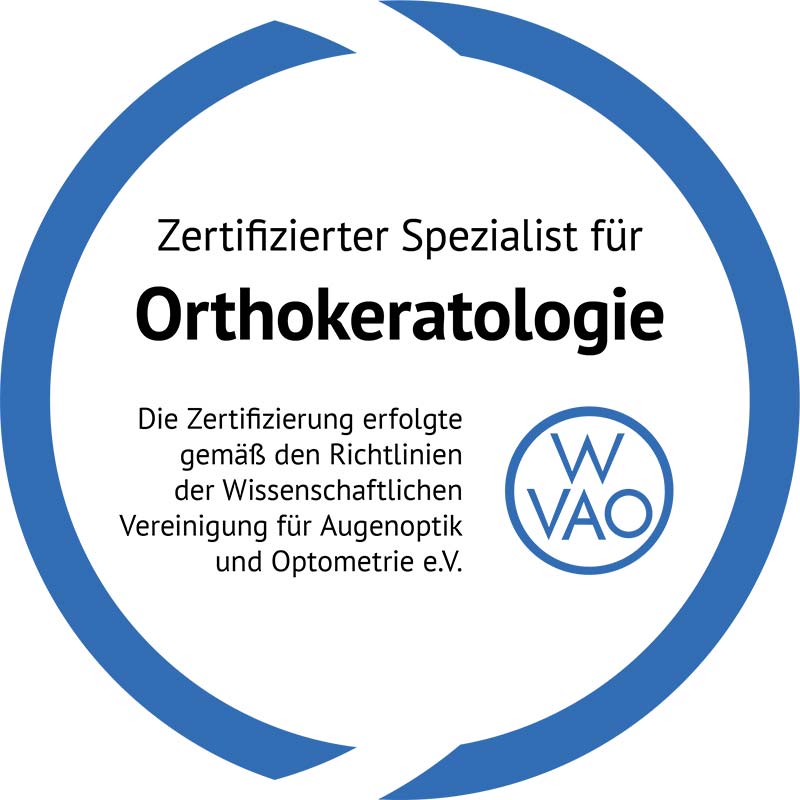 Gütesiegel Orthokeratologie 